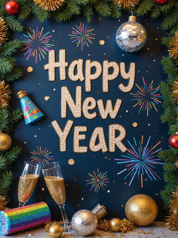 cheerful clear creative messages