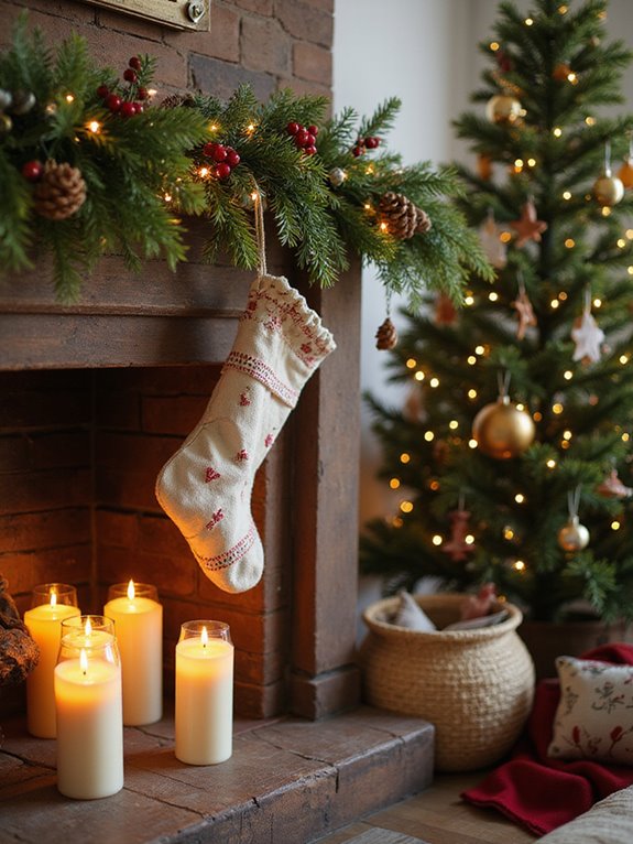 cheerful diy holiday garland