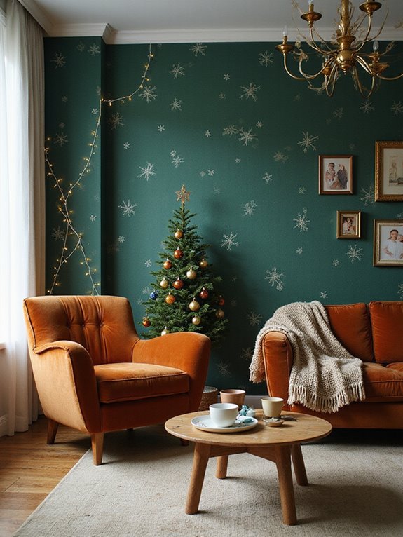 choose festive wallpaper wisely
