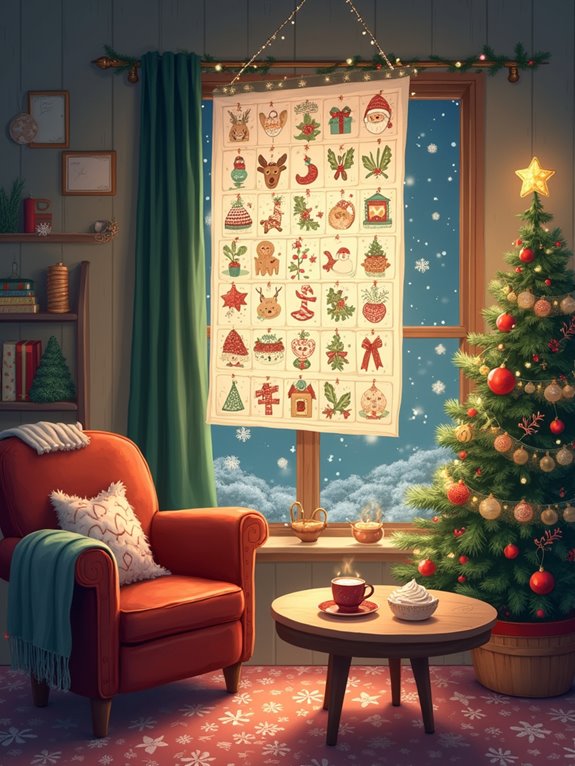 christmas countdown printable fun