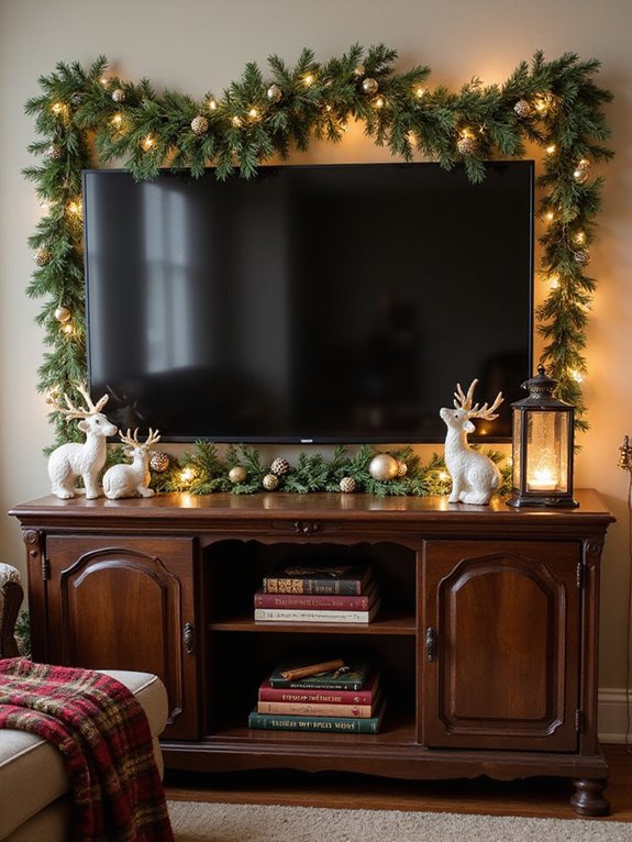 christmas lights create ambiance