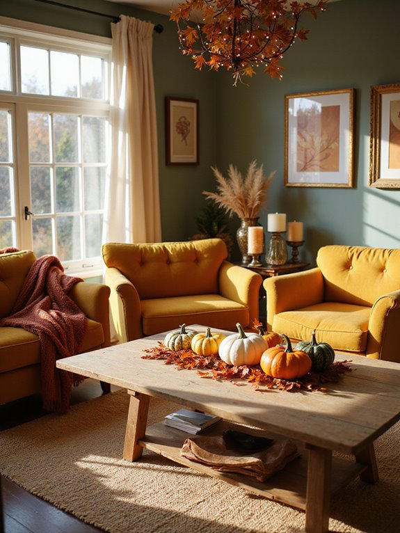 colorful autumn decor choices