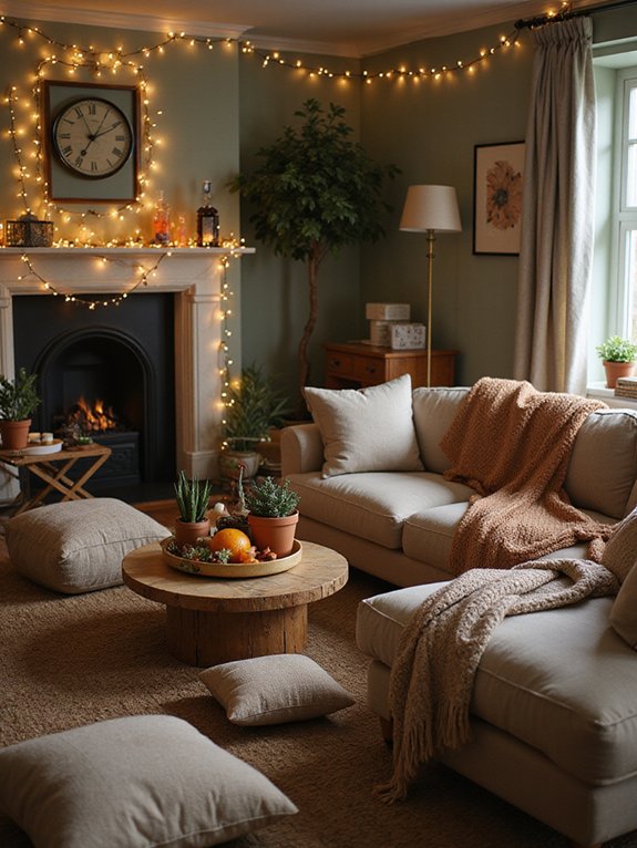 comfortable inviting party atmosphere