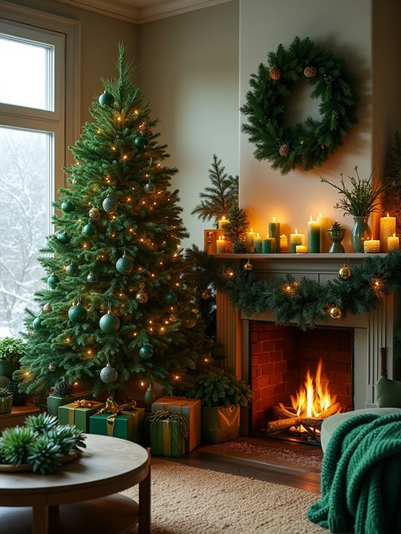 cozy aromatic green atmosphere