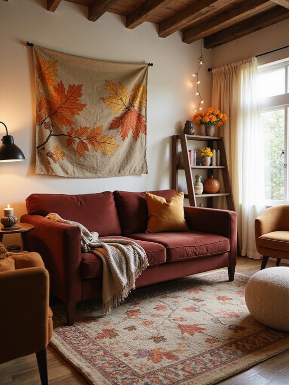 cozy autumn furniture selection