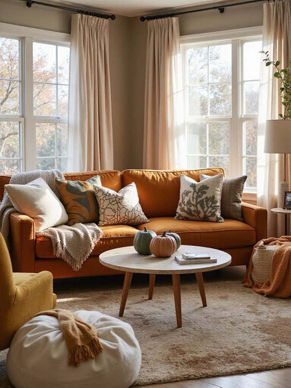 cozy fabrics for fall