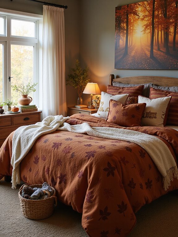 cozy fall bedding choices