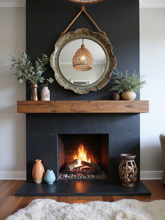 cozy fireplace decor ideas