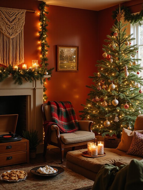 cozy holiday music playlists