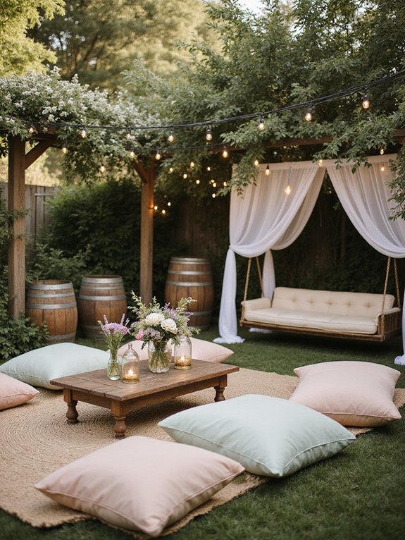 cozy inviting lounge seating