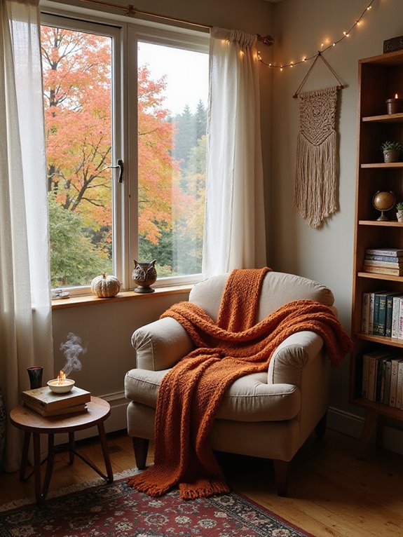 cozy reading corner design