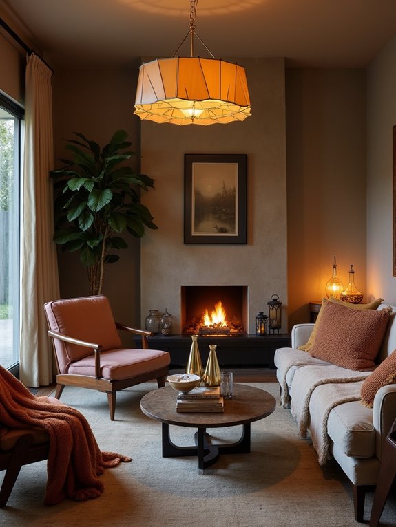 cozy soft ambient lighting