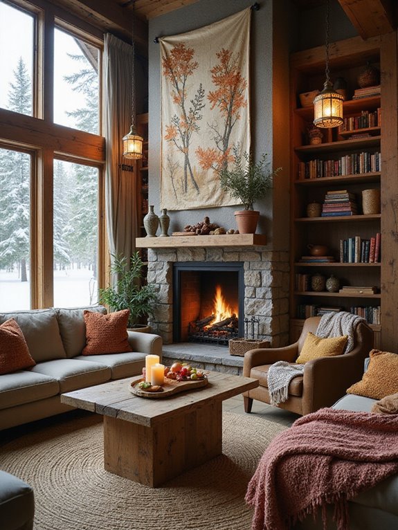 cozy textiles for layering