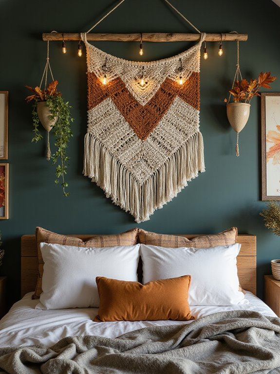 cozy wall hangings transformation