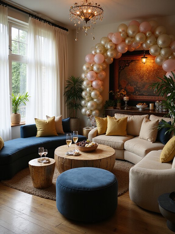 creating comfortable guest zones