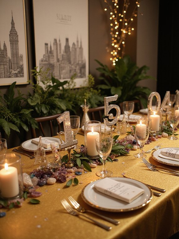 creative and fun table numbers