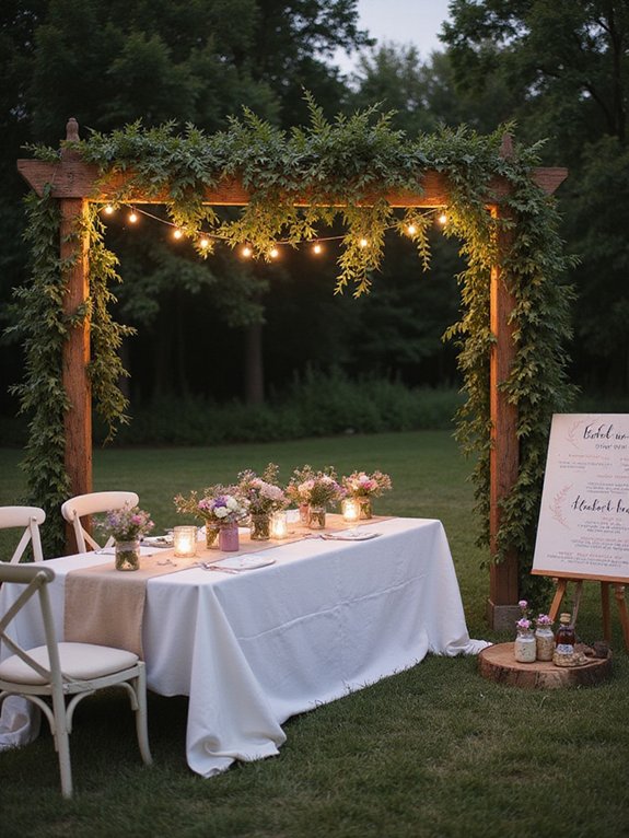 creative budget friendly wedding decor