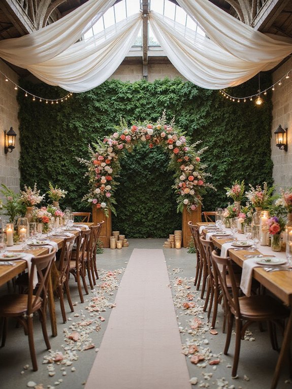 creative budget wedding decor