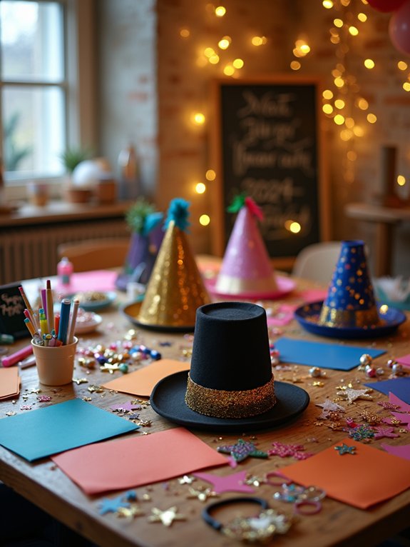 creative customizable party hats