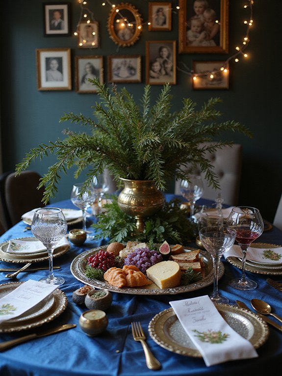 creative festive table decorations