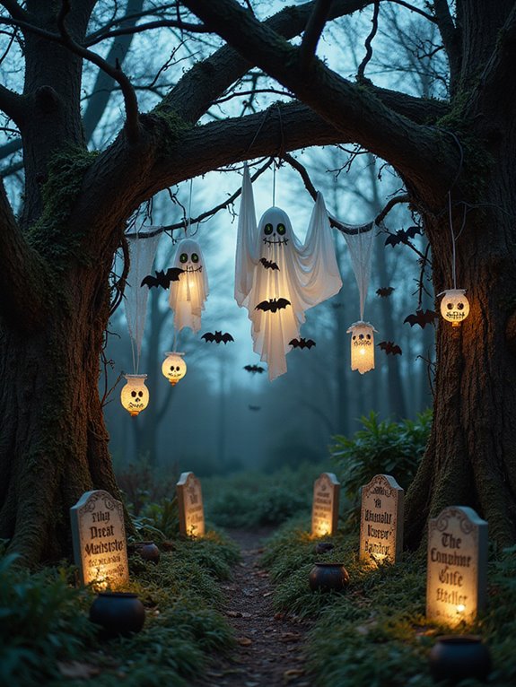 creepy hanging decor delights