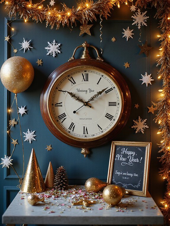 dazzling countdown clock excitement