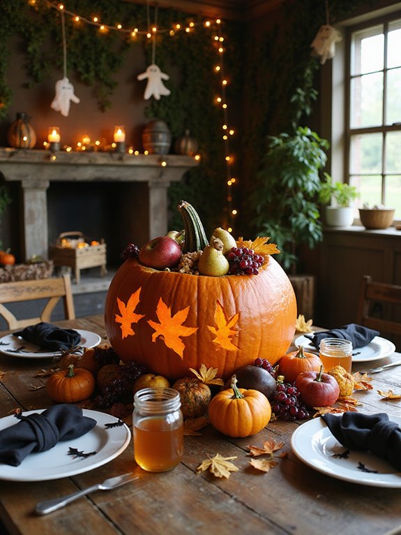 delicious halloween food decor