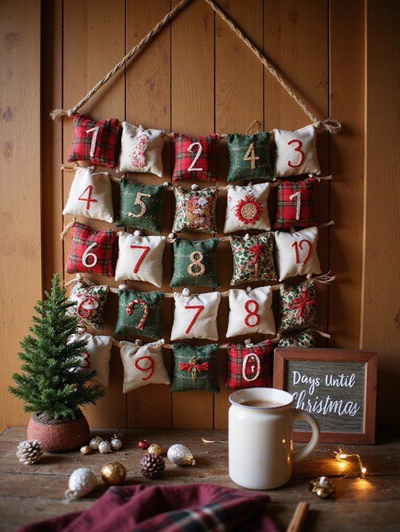 diy holiday countdown surprises