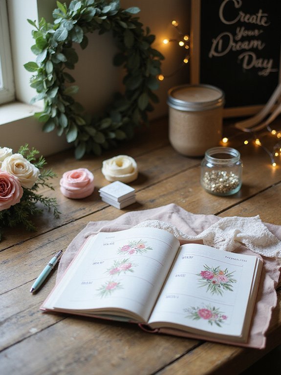 diy wedding decor timeline