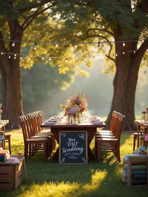 efficient diy wedding planning