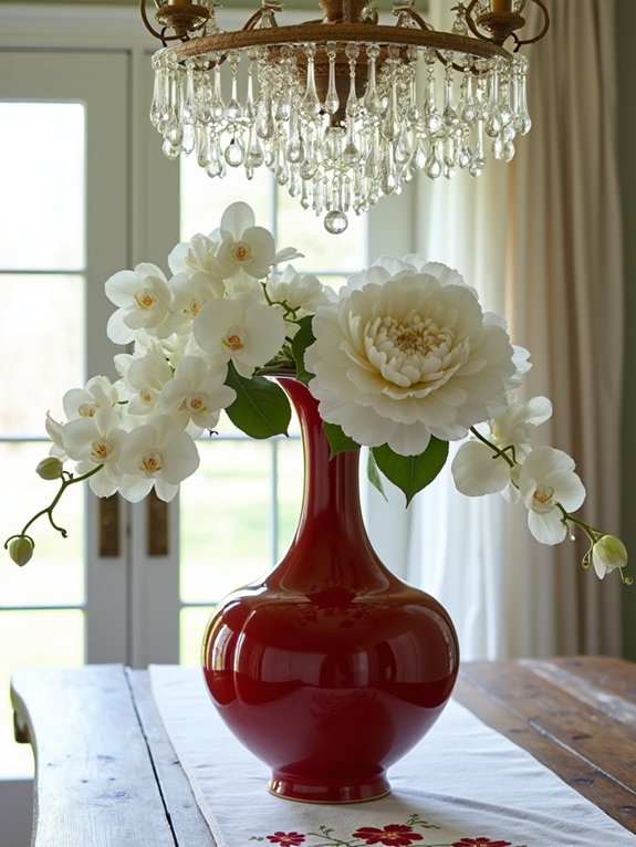 elegant floral arrangements indoors