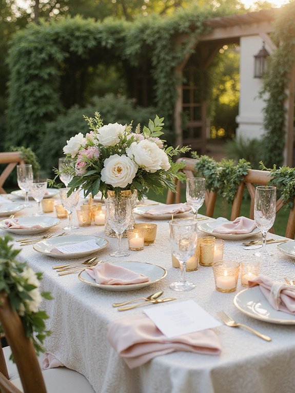 elegant table settings transformation