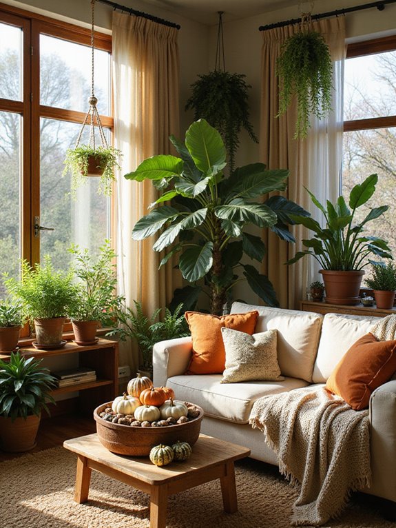 elevate decor with indoor plants
