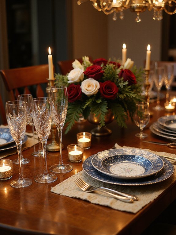 elevate with table linens