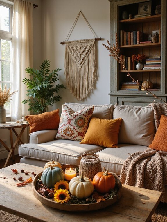 embrace warm autumn decor