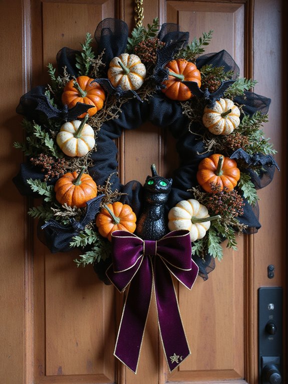 enchanting halloween wreath ideas