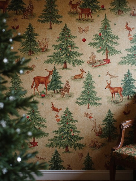 evolution of christmas wallpaper