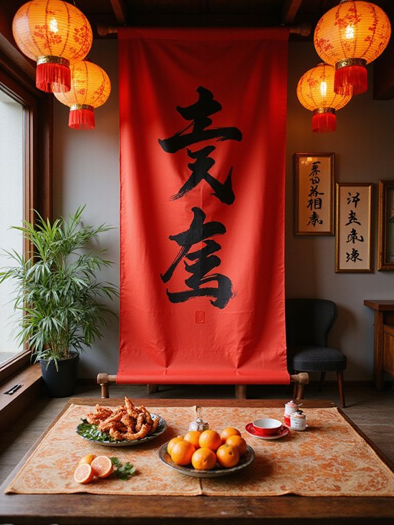 expressive calligraphy for decor