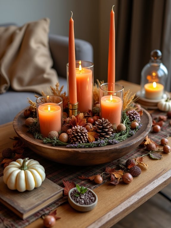 fall inspired natural decor