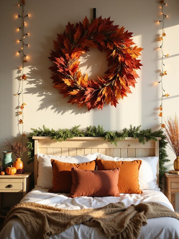 fall inspired wreaths and garlands