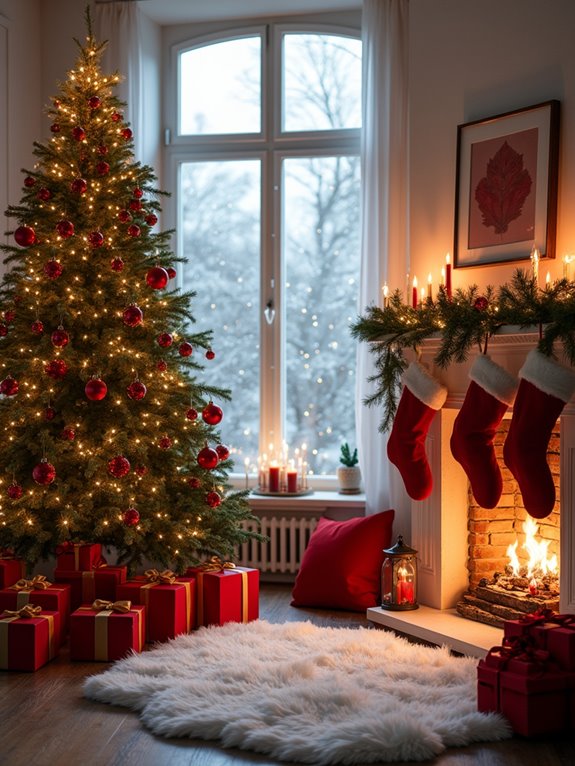 festive cozy lighting atmosphere