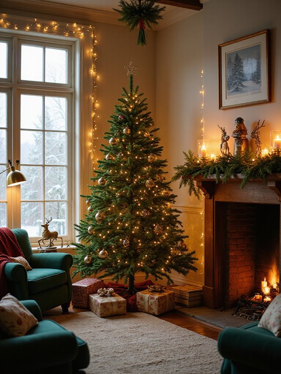 festive lighting for warmth