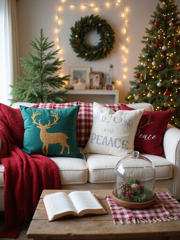 festive pillow cover ideas