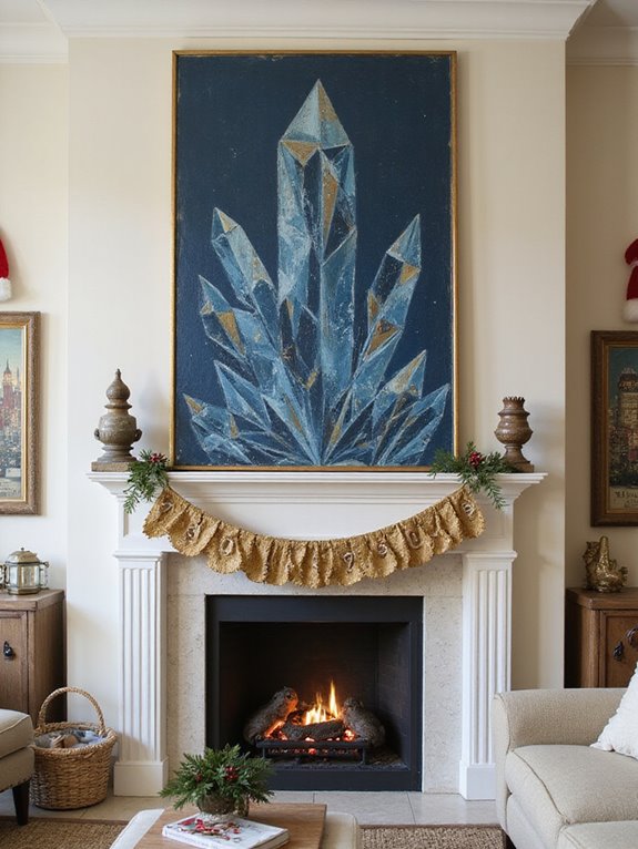 festive wall art ideas