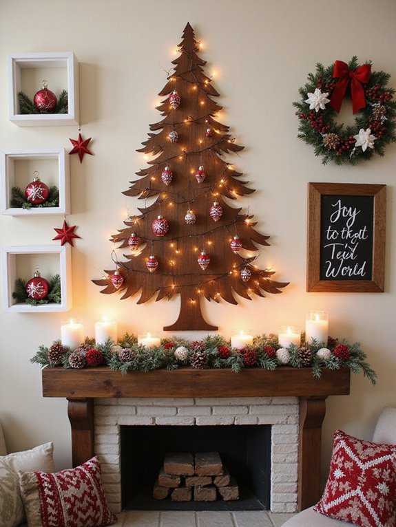 festive wall decor ideas