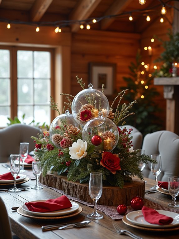 festive winter table d cor