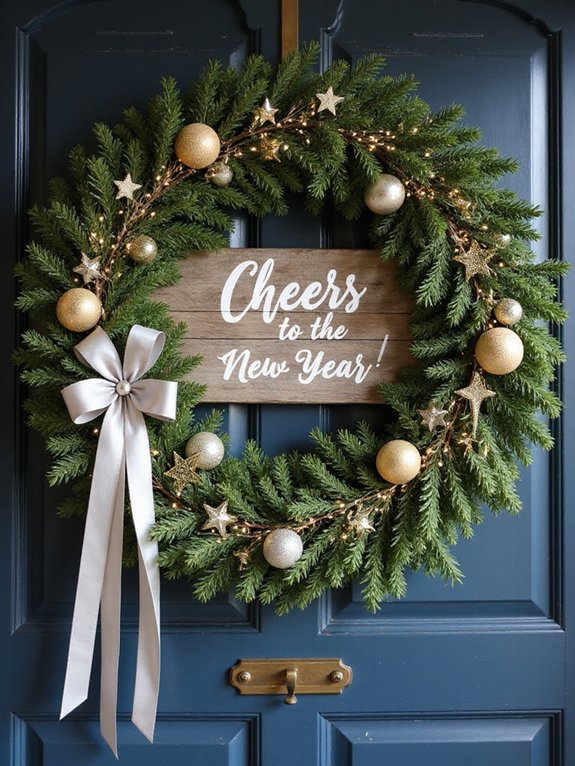 festive wreaths for entrances