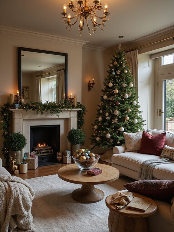 focal points create festive charm