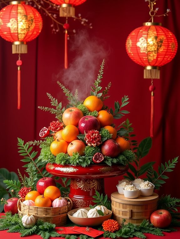 food symbolism enhances displays