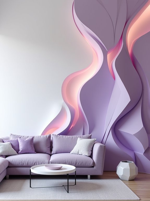 geometric wall decals party